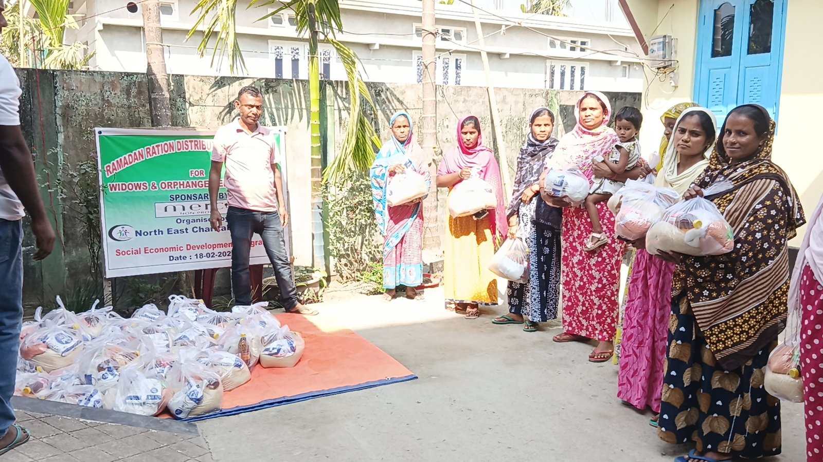 Ramadan ration distribution